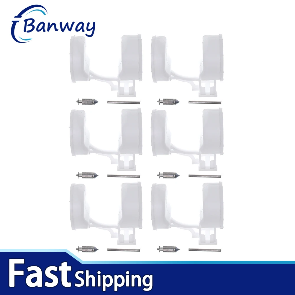 6PCS Carburetor Float Set for Honda Goldwing GL1500 SC34 Motorcycle Carb Float Assembly Replacement