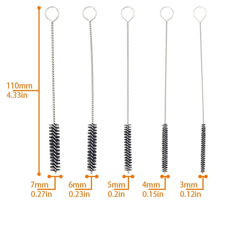 1/3/5/10 Pcs Cleaning Brushes Cleaner Tools Set For Automobile Motorcycle Carburetor Jet Nozzle Clean Spray ATV Welder Chainsaw