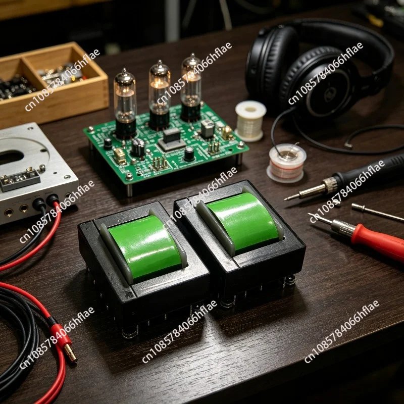 Used 10K Single-Ended Output Transformer 1-2W 32Ω & 600Ω Tap For Headphone Preamp DIY
