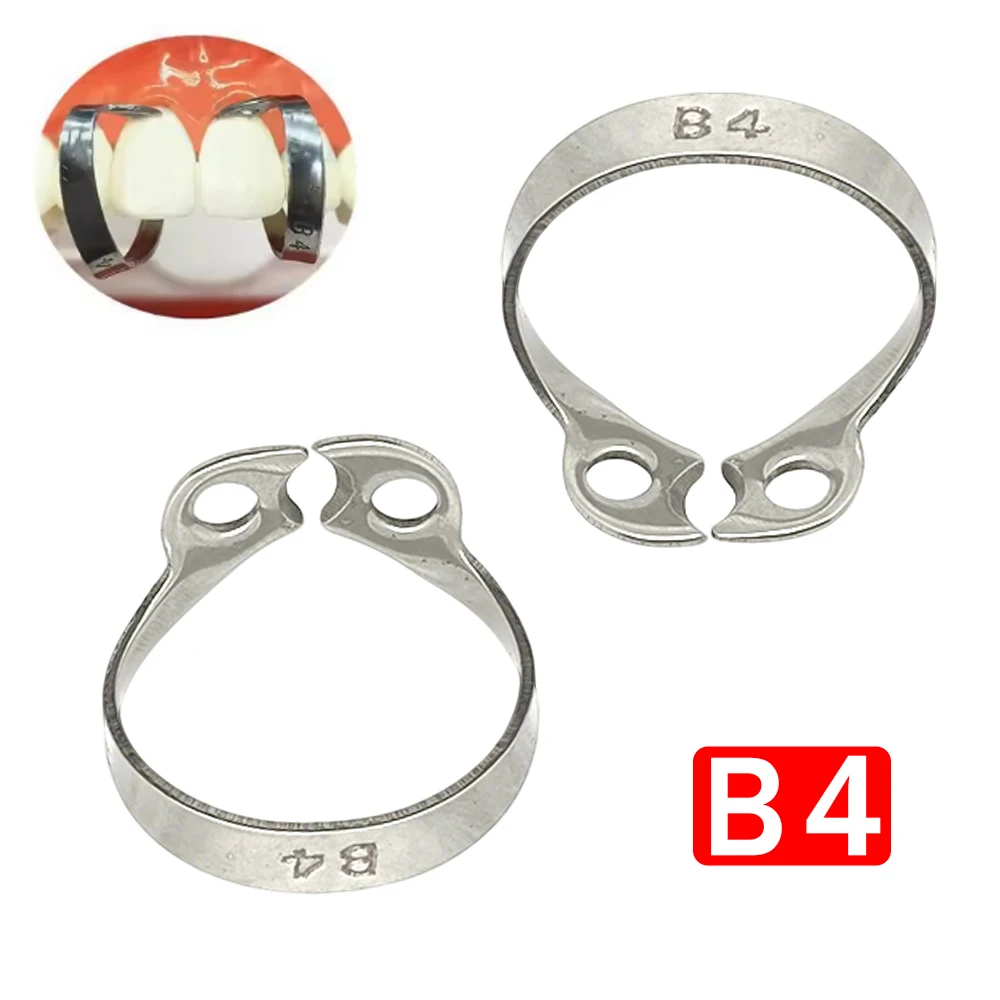 1PCS 3PCS Dental B4 Rubber Dam Clamps Stainless Steel Endodontic Restorative Barrier Clips Orthodontic Dentistry Tools
