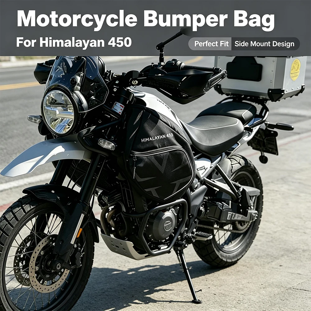For Royal Enfield Himalayan 450 New Motorcycle Original Frame Anti-Collision Guard Bar Waterproof Bag 2024+ Himalayan 450