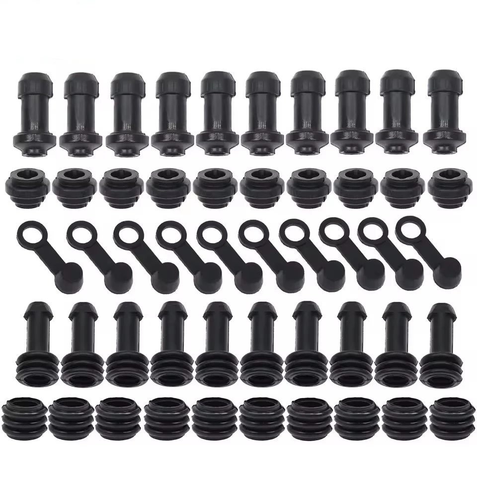 10/5/2 sets Motorcycle Scooter Brake Upper Lower Pump Caliper Shock Absorber Sleeve Dust Covers Disc Waterproof Rubber Caps