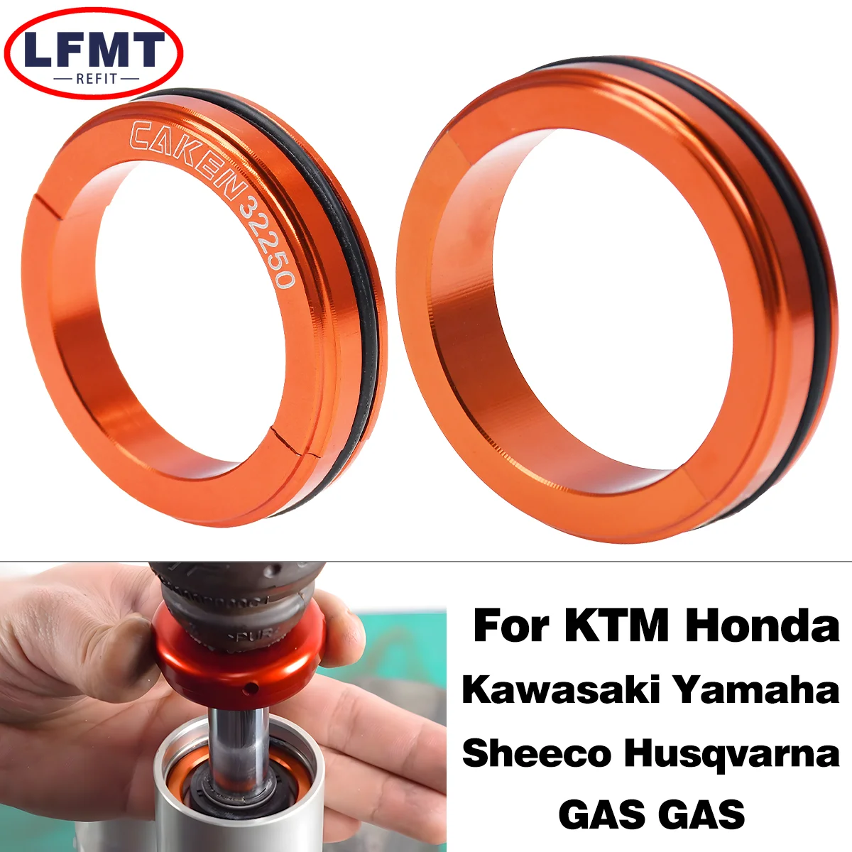 46mm 50mm Motorcycle Shock Absorber Front Rear Fork Lowering Kit For KTM Honda Kawasaki Yamaha Suzuki SHERCO Husqvarna GASGAS