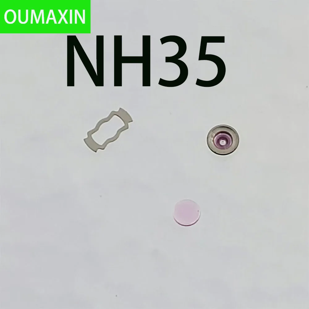 NH35 NH36 movement parts, shock absorber, gemstone pendulum clamp, gemstone bowl holder, shock absorber, snap spring parts