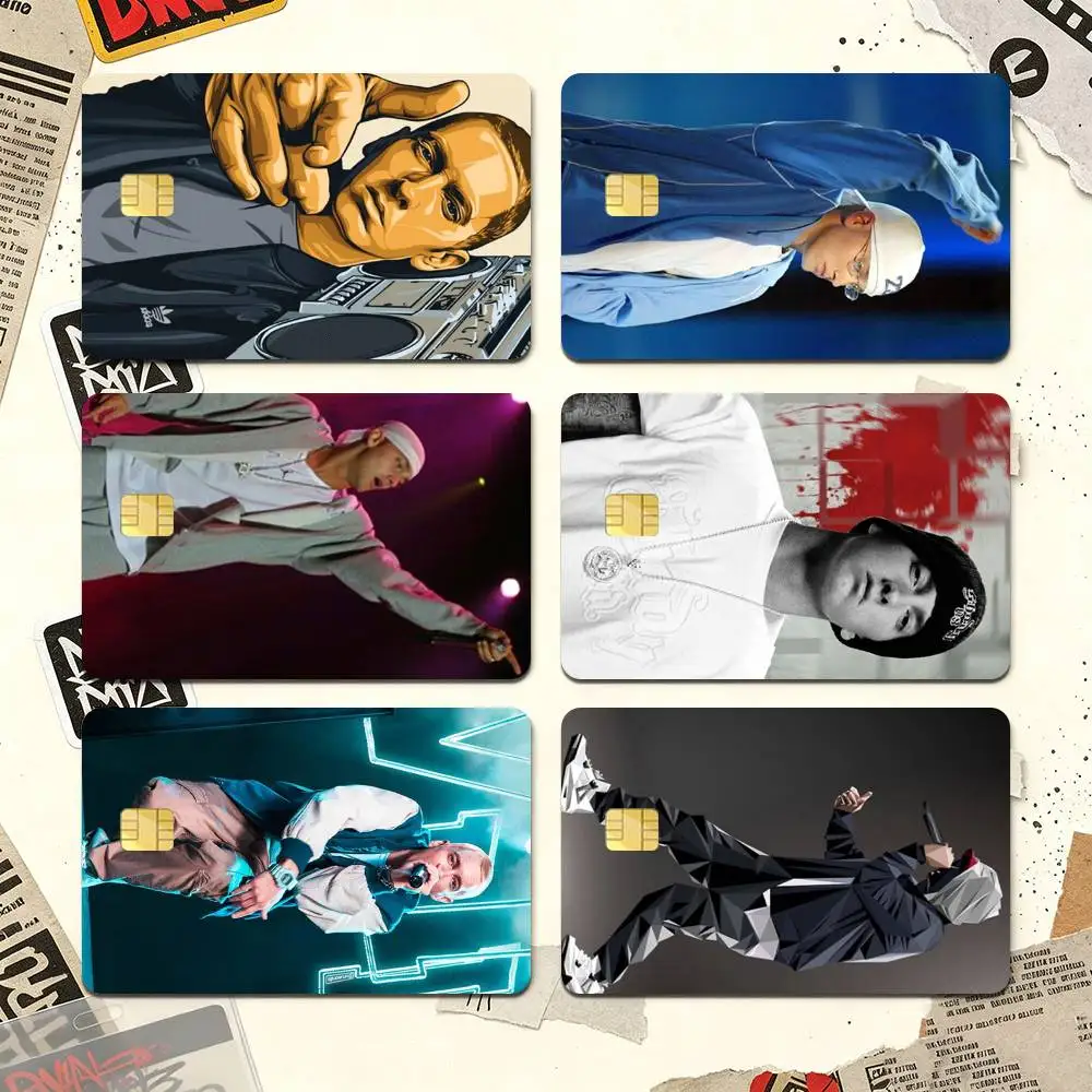 Eminem Rap God Credit Card HD Stickers Easy to replace, change card style anytime as you like