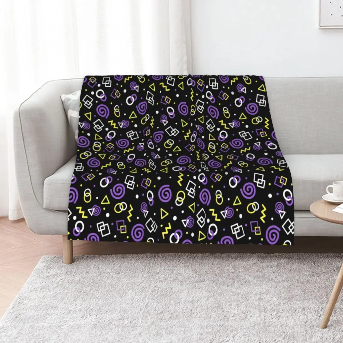 Nonbinary Acarde Carpet Design Throw Blanket For Sofa Thin Large Blankets For Sofas Bed Hairys Bed linens Blankets