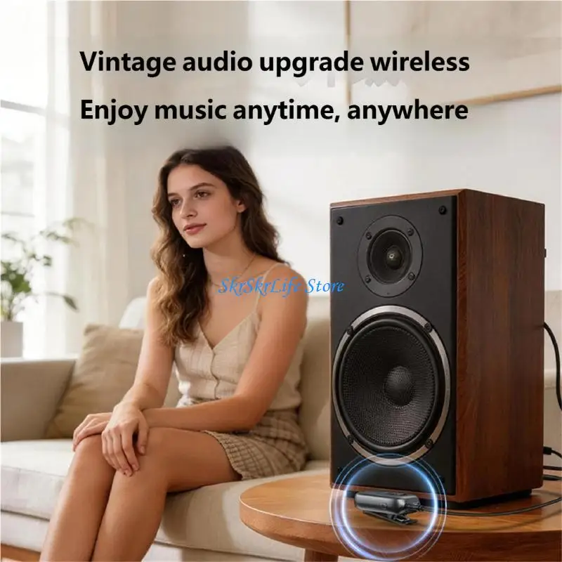 E65E Mini Speaker Portable Wireless Auditory Receiver For Travel And Gaming