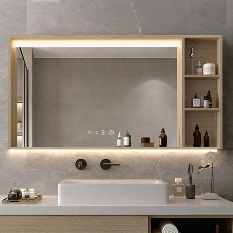 Nordic Accent Bathroom Cabinet Luxury Modern Aesthetic Shelves Toilet Vanity Cupboard Large Gabinete Lounge Suite Furniture