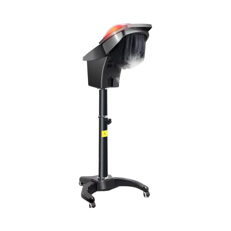 Full-Automatic Portable Barber Style Adjustable Hair Steamer 7 Color Light Ozone Micro Mist Deep Conditioning Scalp
