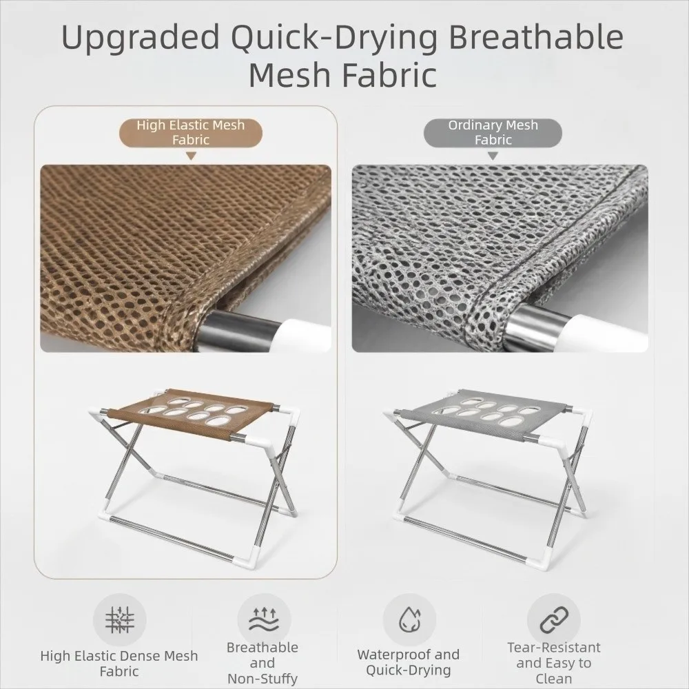 Quick Drying Folding Pet Grooming Hammock with Support Frame Adjustable Pet Washing Station Collapsible Anti-Scratch