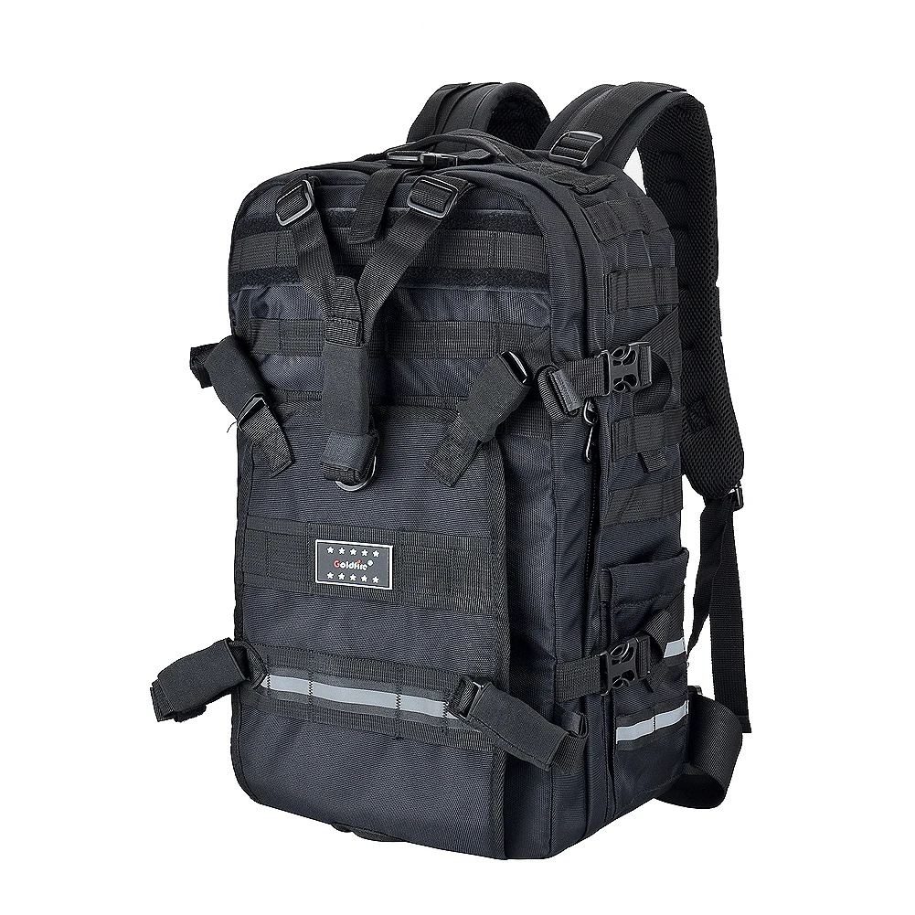 Motorcycle Helmet Backpack Large Capacity Waterproof for Riders Military Molle Systerm Riding Hiking Camping Cycling Accessories