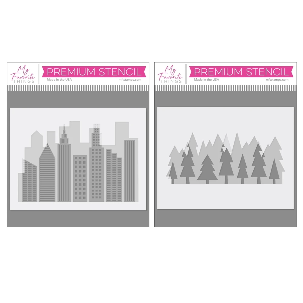2024 New Walk in the Park Tree Bench Swings Cutting Dies Clear Stamps Stencils Scrapbooking For Paper Making Frame Card