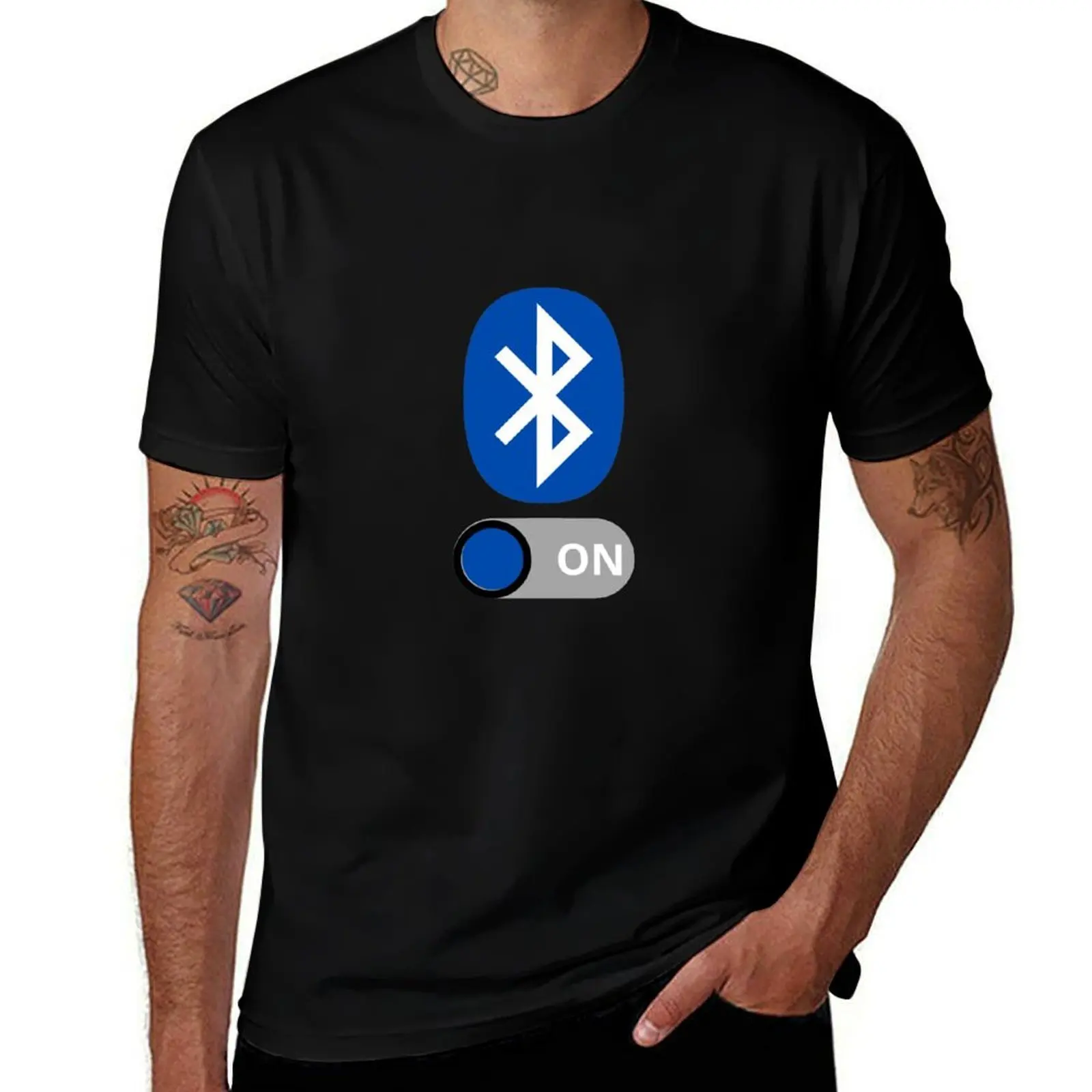 Bluetooth T-Shirt Sporty Casual Quick Dry T-Shirt