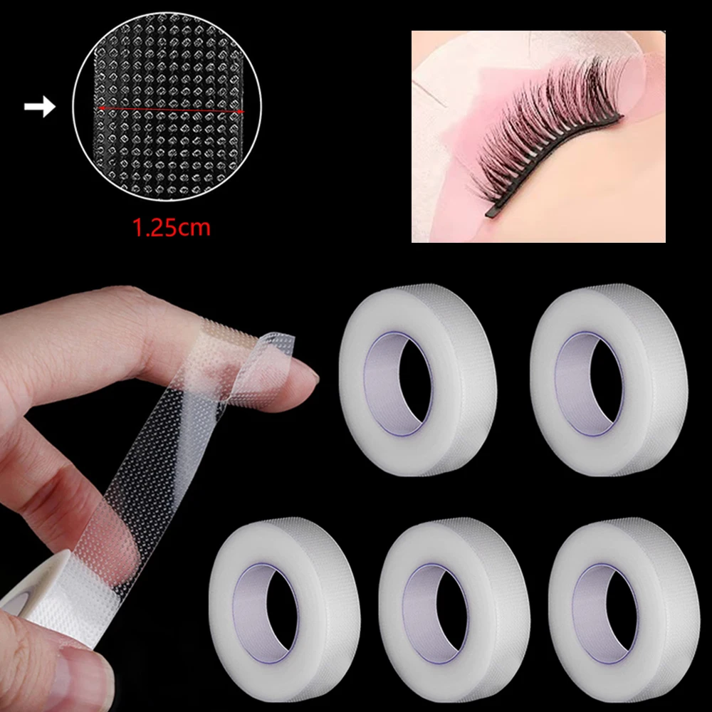 1/10 Rolls Lash Tape Eyelashes Extension Tapes PE Adhesive Tools Under Eye Pads Micropore Lashes Grafting Lifting Supplies