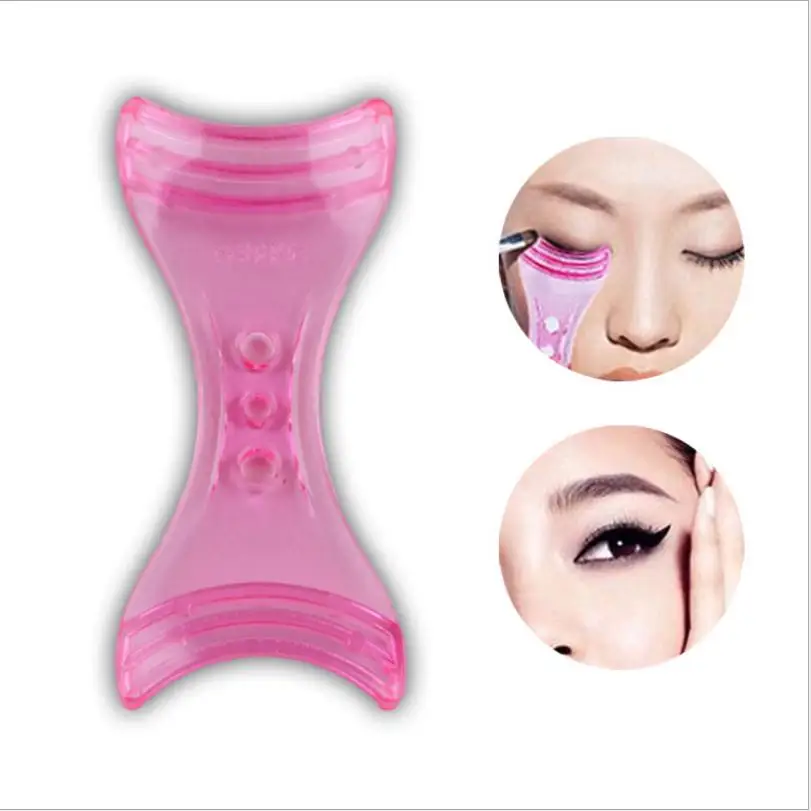 Magic Eyeliner Stencil Model Beginner Eye Makeup Helper Tool Assistant office Women Draw Eye Liners Guide Card Mold T0286