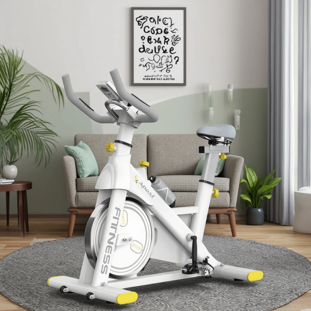 Factory-Sourced Smart Spin Bike Silent Indoor Exercise Equipment Magneti Control Weight Loss Home Gym Made Fitness Equipment