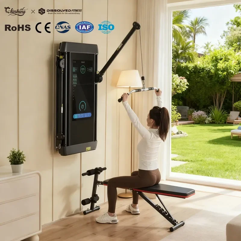 【CHIMU HOME】Smart Interactive Fitness Mirror, Home Strength & Cardio Training Equipment