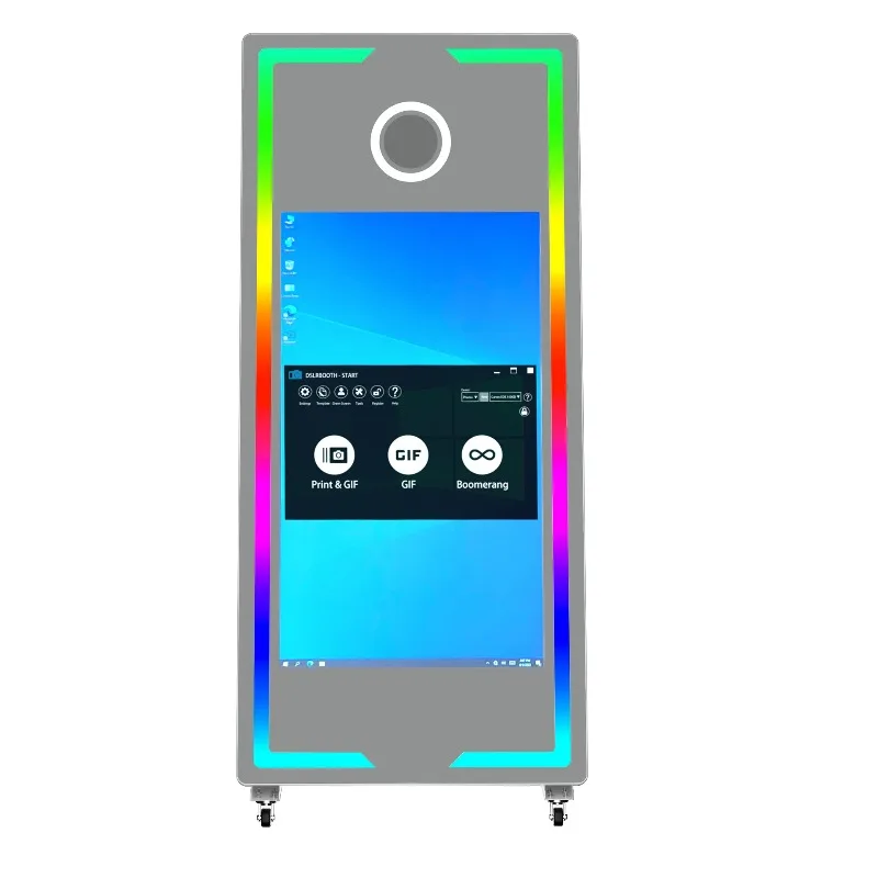 Party Wedding Smart Touch Photo Booth 360 Shooting Sports and Fitness Integrated Equipment