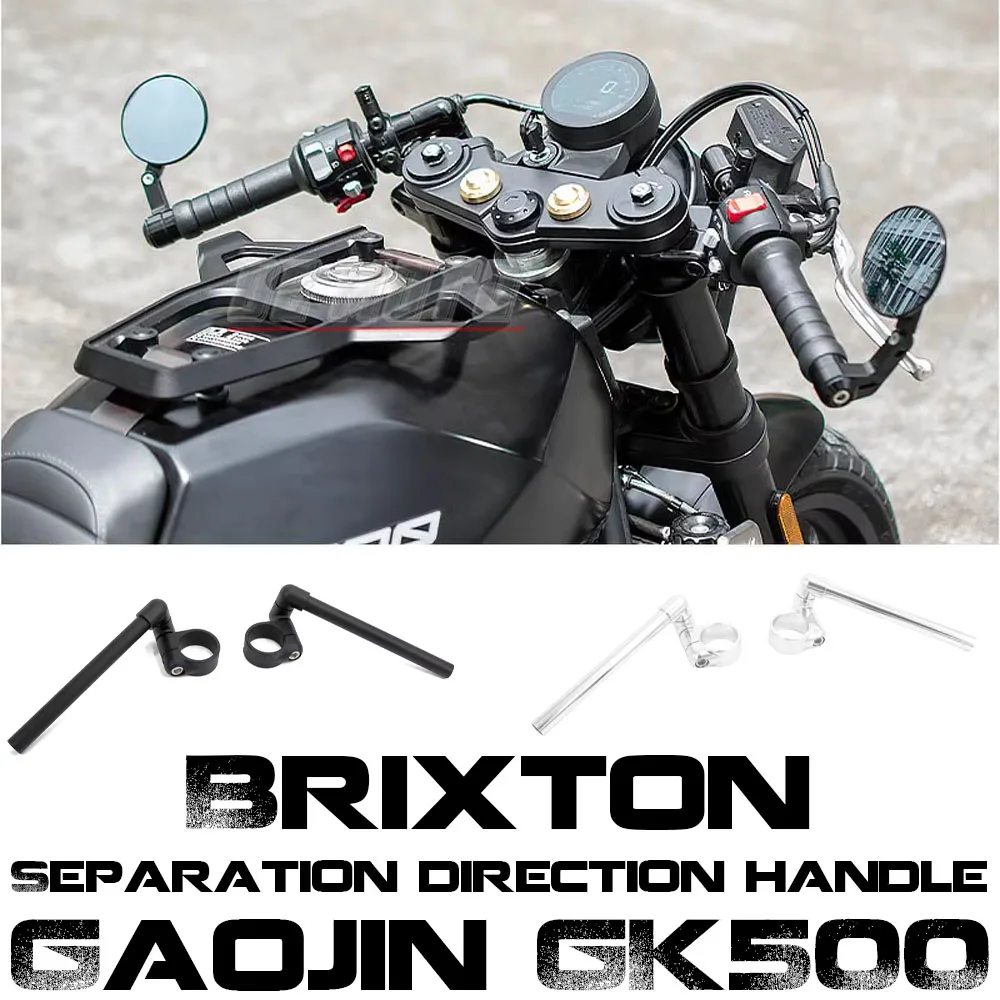 FOR Gaojin GK500 Brixton Crossfire 500 Handlebar Steering Handle Steering Faucet Stick Motorcycle Separation Handlebar