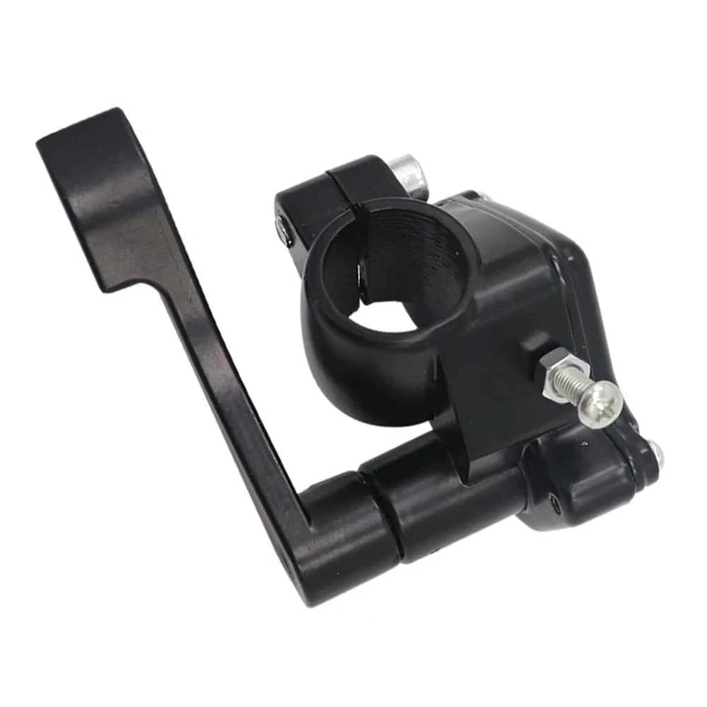 Black Twin Handle Brake Lever Double Thumb Throttle Assembly For Mini Quad ATV Motorcycle