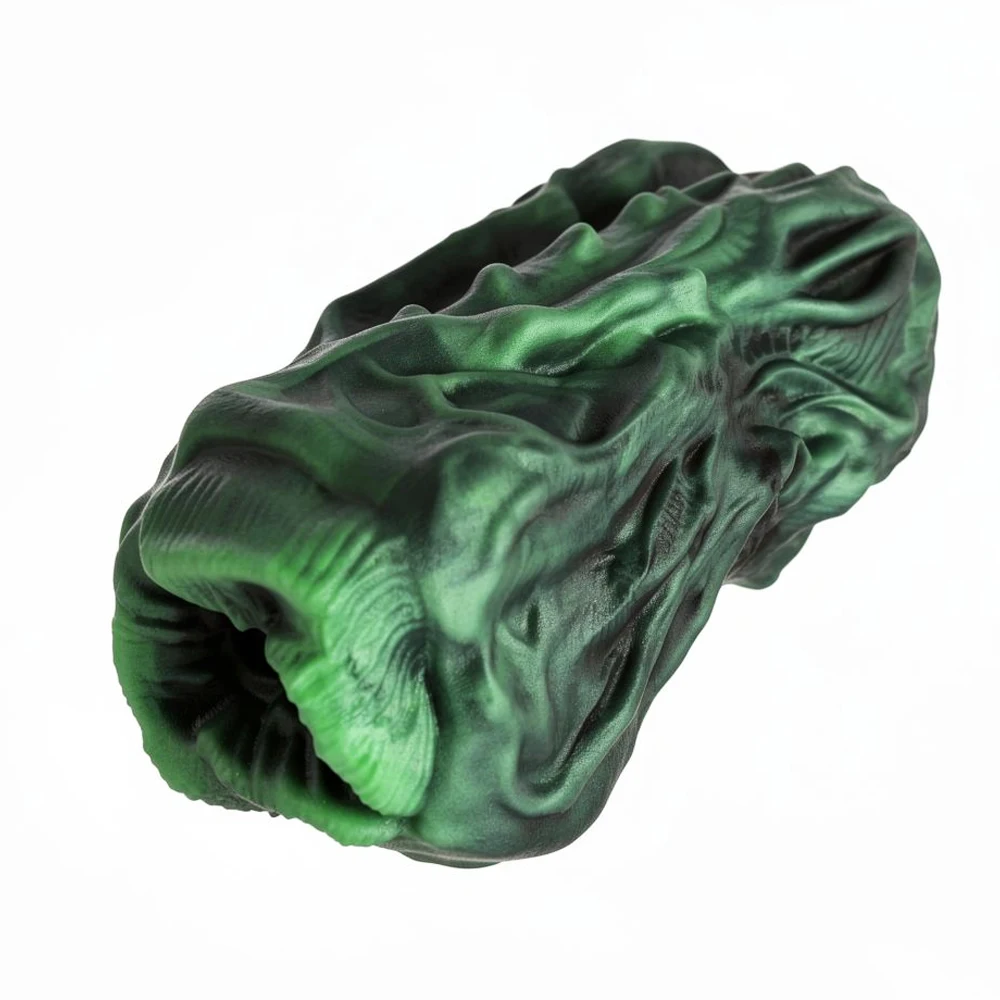 3D Nested Lip Male Masturbator Bio-Mesh Pocket Pussy Deep Tunnel Suction Sleeve Soft Silicone Realistic Vagina Sex Toy for Men