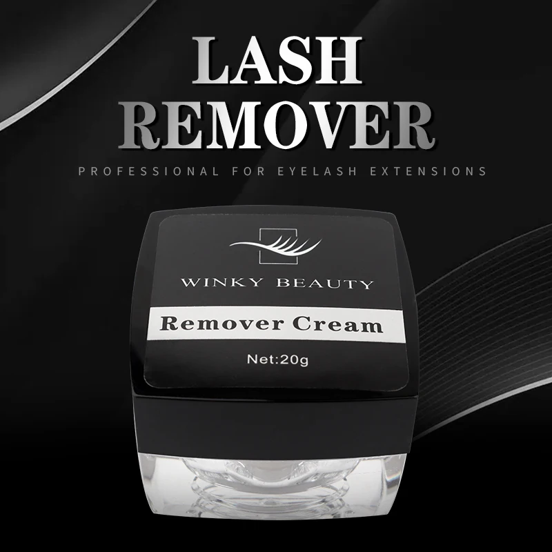 20g  Eyelash Extension Glue Remover Non-irritating Quick Drying Adhesive Transparent Gel Remover Eye Lashes Make Up Remover Tool