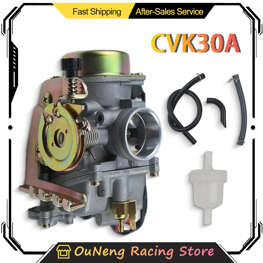 Motorcycle Carburetor CVK30A 30MM For YP250 260 AN250 Burgman Linhai Aeolus VOG 260 300 TANK 260 XINGYUE 260 260cc 300cc ATV UTV