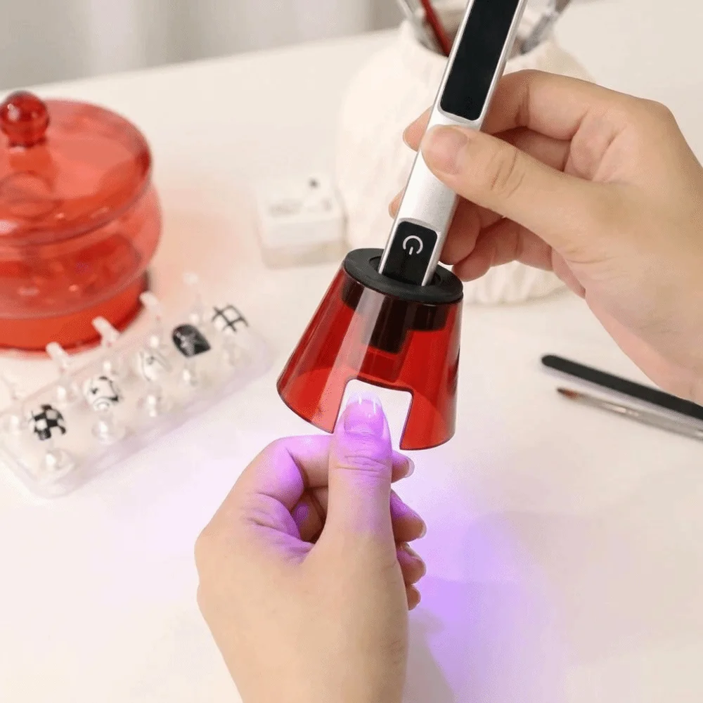 Thickened Nail Lamp Light Shield Portable Anti Leakage UV Light Blocking Cover Anti-Blue-Light Eye Protection