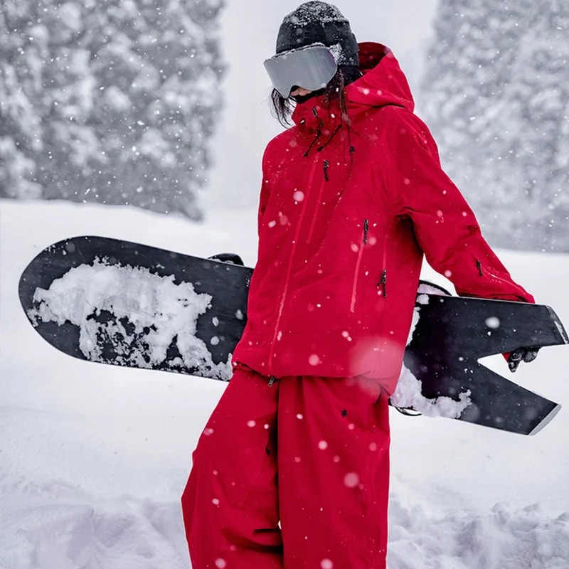 AWKA 2025 New 3L Ski Jacket, Waterproof Snowboard & Skiing Coat for Women & Men, Professional All-Mountain Shell