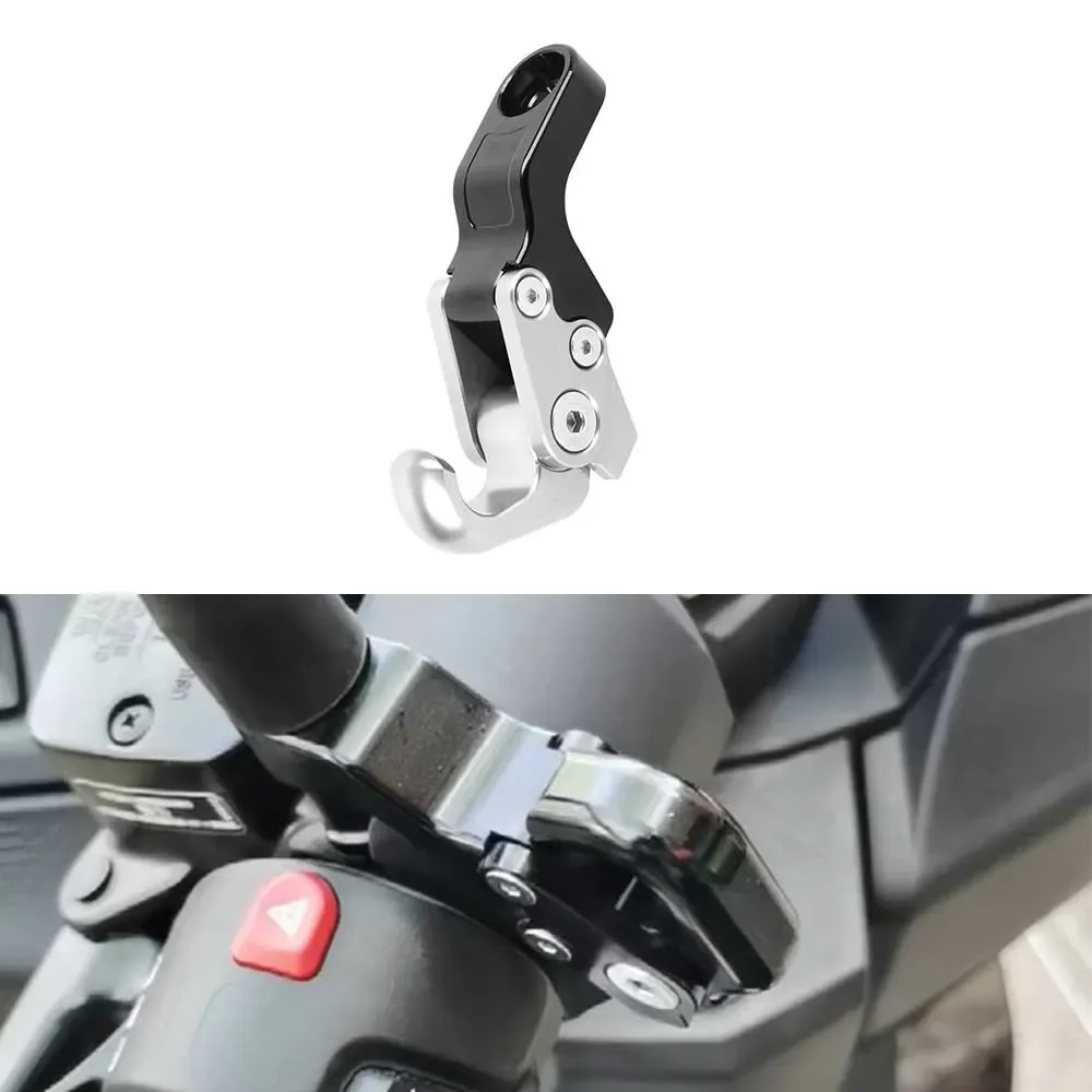 Motorcycle 10.5mm Side Mirrors Rod Luggage Hook For BMW C400X C400GT C400 X/GT Bag Hanger Cargo Carry Claw Grip Helmet Holder