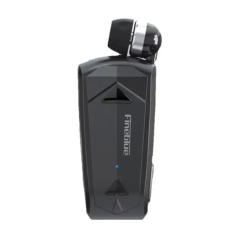 Fineblue F520 Mini Wireless Earphone Bluetooth 5.3 Retractable Headset in Lotus One Ear Calls Remind Vibration Sport Headphone