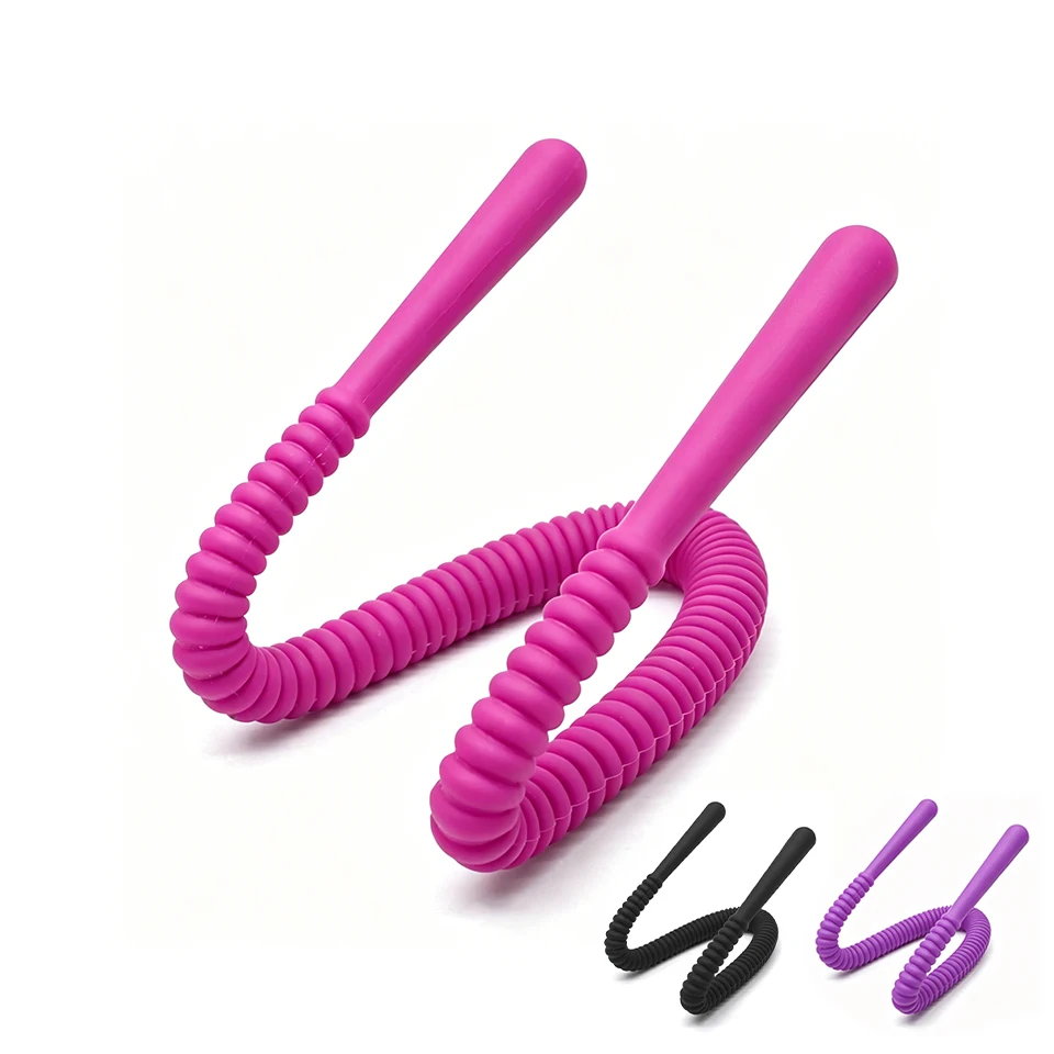 Foldable Silicone Labia Clamps Spreader Vagina Speculum Dilator G-spot Clitoris Stimulator BDSM Bondage Adult Sex Toys 18+