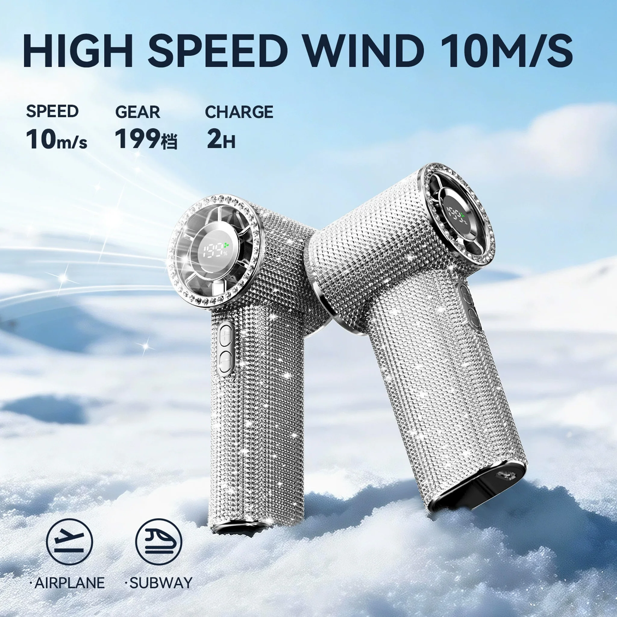 Turbo-Dry Eyelash Fan USB Bladeless Handheld Mini Fan Lash Glue Dryer Portable Eyelash Tool Salon Quality Factory Outlet Price