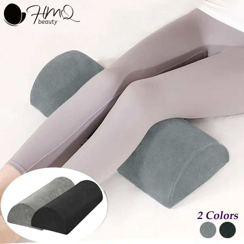 Eyelash Extension Flannel Pillows Half Moon Memory Foam Leg Pillow Back And Head Support Grafted Eyelashes For Beauty Salon Use