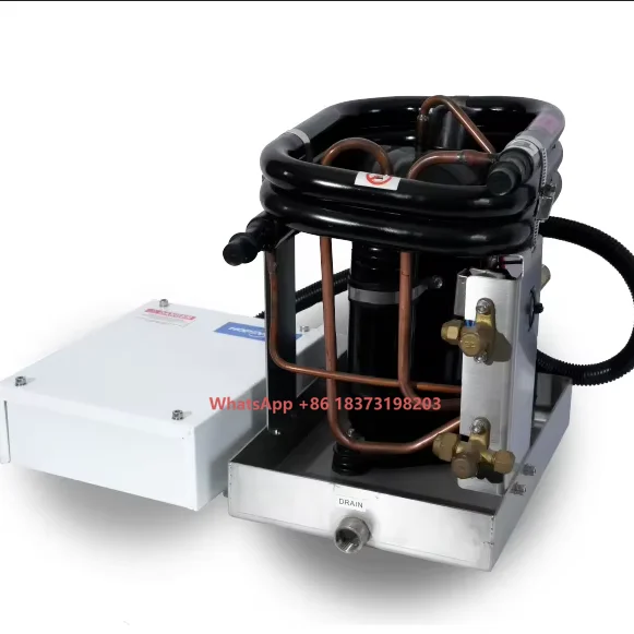 220V/110V Marine Condensing Unit 12000BTU/16000BTU for Yacht, Boat Compact Split-Gas air Conditioner