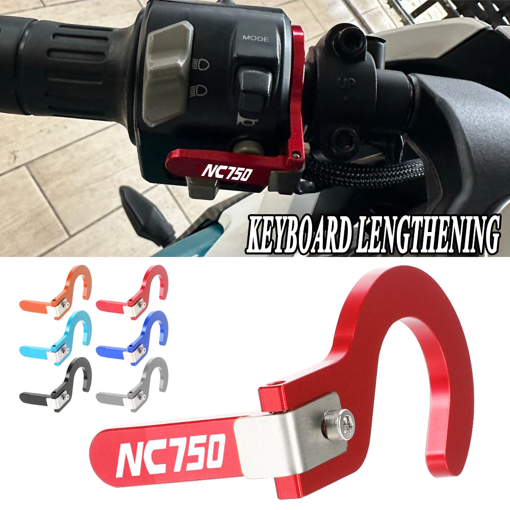 For Honda NC750/S/X/N NC750S NC750X NC750N NC 750 750X 750S 2020 2021 2022 2023 Horn Switch Button Shell Extension Bracket Parts