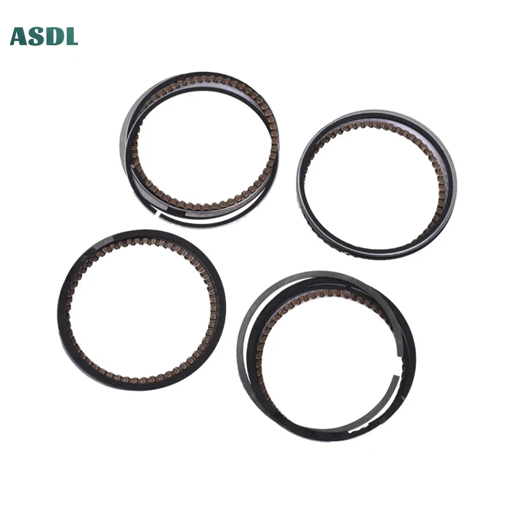 4pc 48mm 48.25mm 48.5mm STD +25 +50 0.25 0.5 Motorcycle Engine Cylinder Piston Rings For Yamaha FZR250R 1990-95 FZR250 FZR 250 R