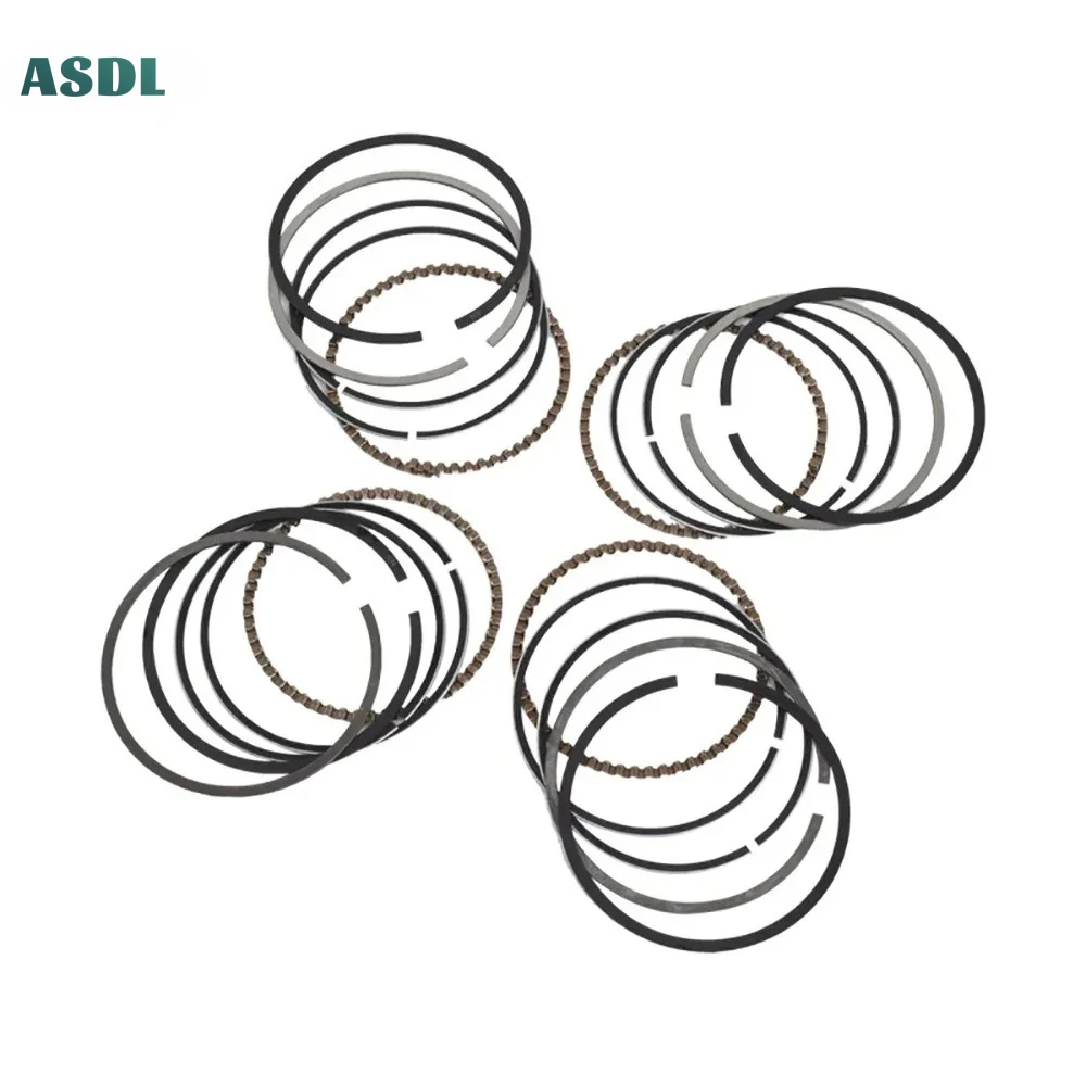 STD 48mm Motorcycle Engine Piston Rings Kit For KAWASAKI ZXR250 ZX250 BA A1 1989-1990 ZXR 250 ZX 250 13008-1114
