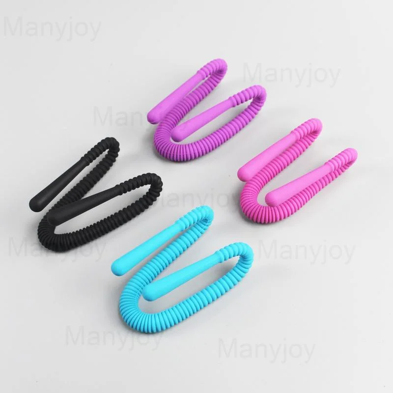 Female Silicone Vaginal Dilator Vagina Speculum Pusher Foldable Labia Open Leg Medical Device Speculum Adult Sex Toys for Woman