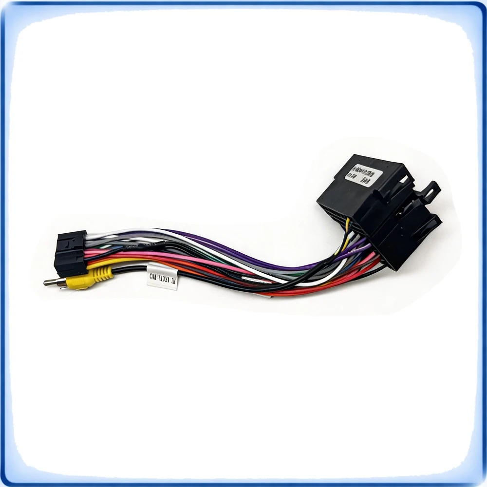 ISO to 16Pin Car Radio Wiring Harness Adapter for Great Wall M4 Changan Yuexiang Android Stereo Cable