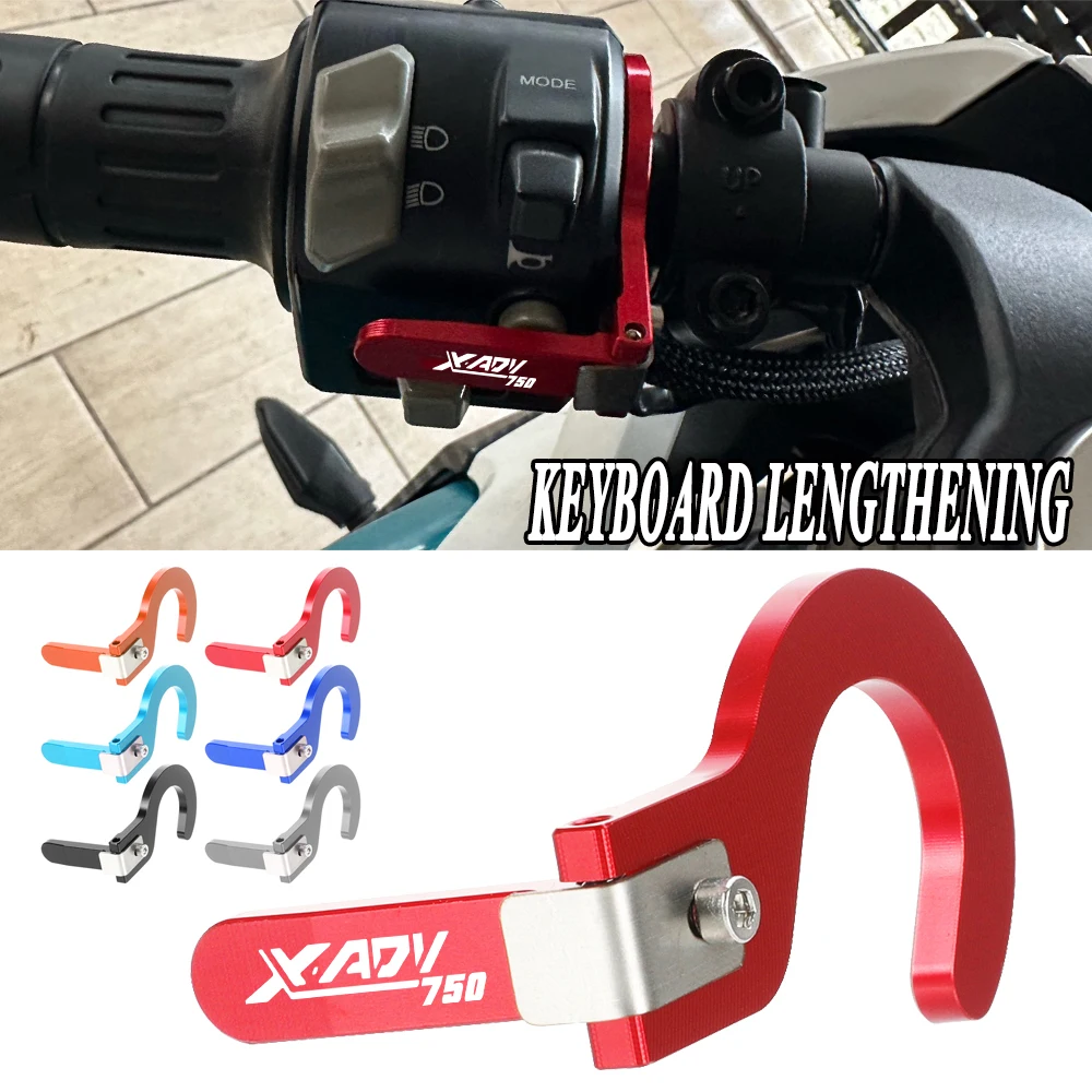 For Honda X ADV XADV X-ADV 750 XADV750 2017-2020 2021 2022 2023 2024 Motorcycle Horn Switch Button Shell Extension Bracket Parts