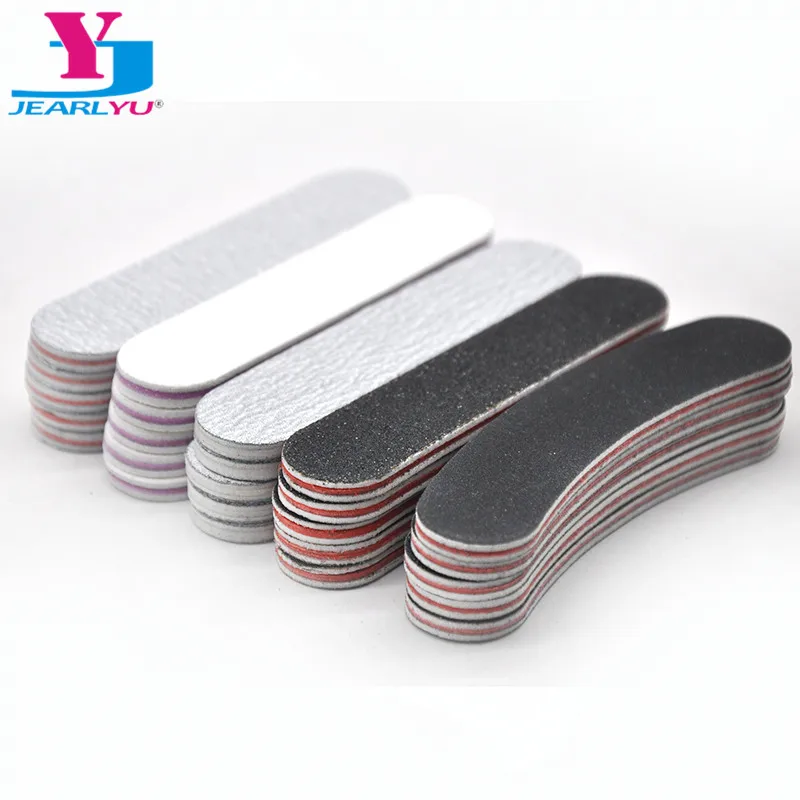 20Pcs/lot Mini Nail Files Durable Manicure Nail Polish Portable Use Double-sided Nail Accessories File Sanding Nail Buffer DIY
