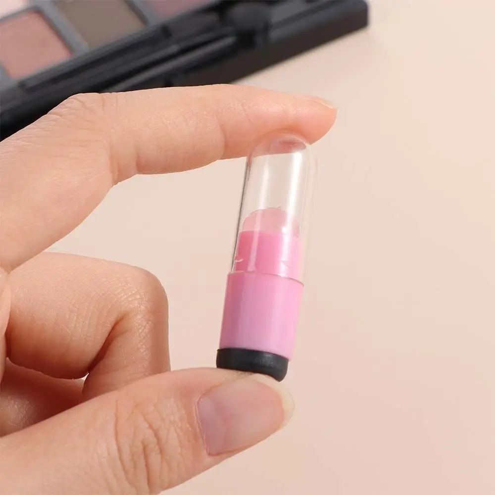 New Soft Brush Head Silicone Lip Brush Silicone Brush Head Portable Mini Lip Brush Small Size Washable Concealer Brush Out-carry