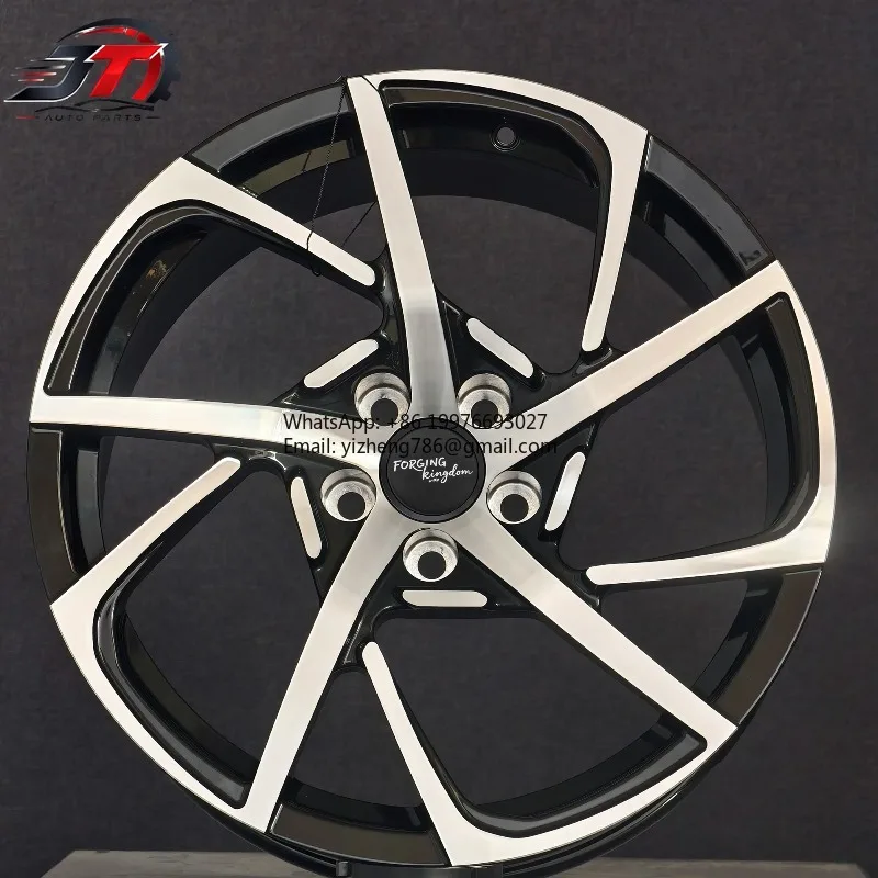 JT FORGING KINGDOM Multi Spoke Forged Wheels 6061-T6 Aluminum Alloy 5x112/130/120 30mm 17-26 Inches For Passenger Car
