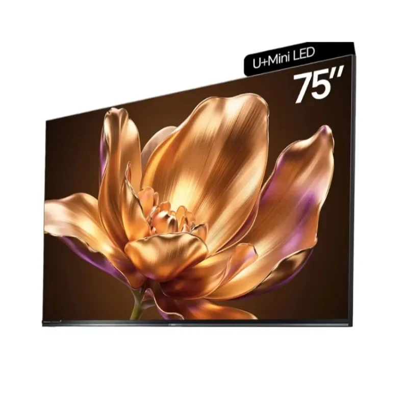 E8Q 75 Mini Light Emitting Diode Smart TV with 330 Hz Gaming Monitor and Devialet Sound System