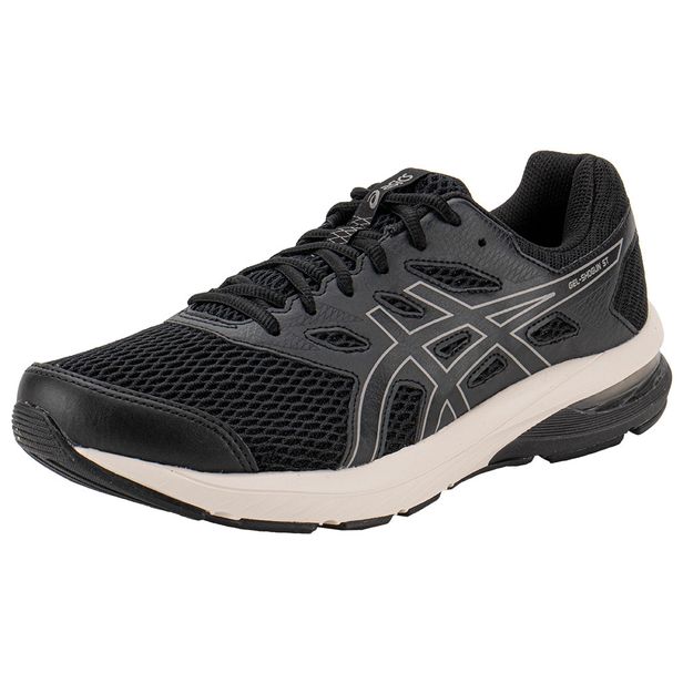 Tênis Masculino Gel Shogun St Asics 1201B041 PRETO/BEGE 42
