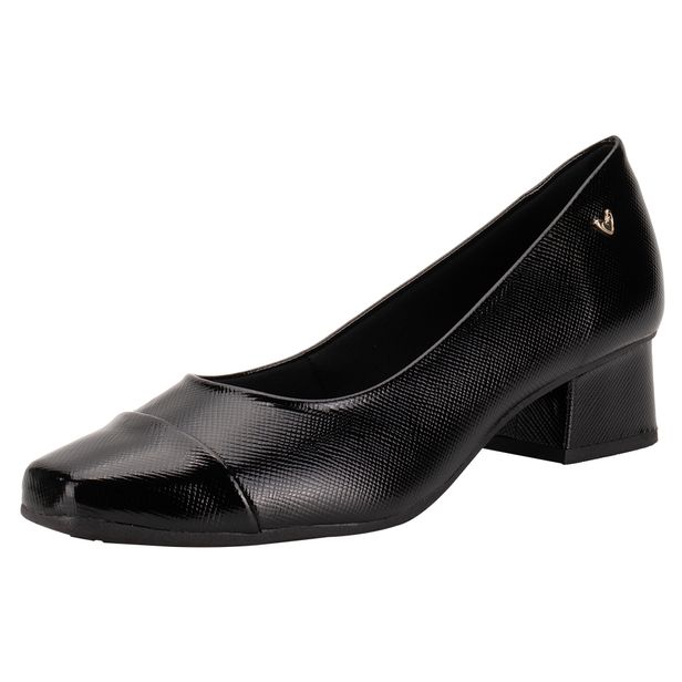 Sapato Feminino Salto Grosso Mississipi ME903 PRETO 34