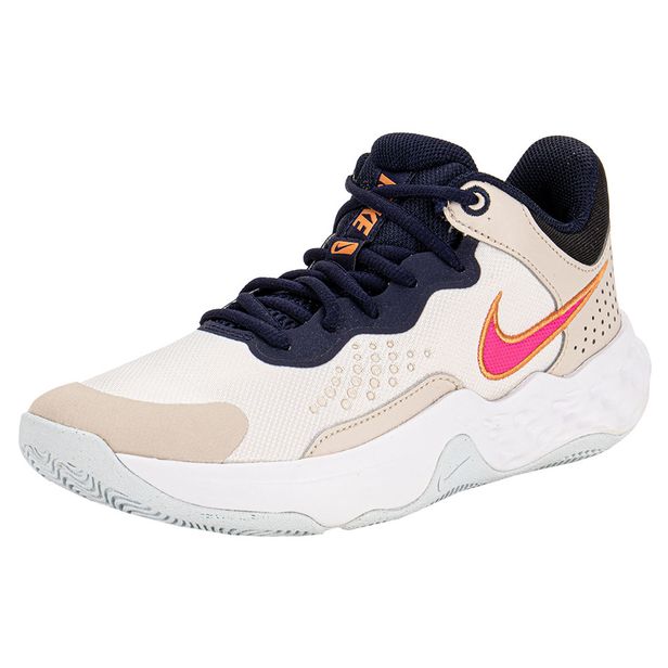 Tênis Masculino Fly By Mid 3 Nike - DD9311 BEGE/AZUL 41