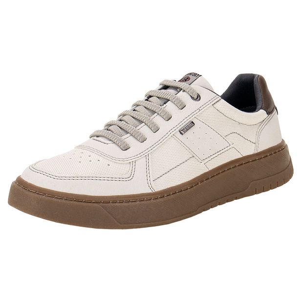 Sapatênis Masculino Rossanfort 1871 NATURAL 38
