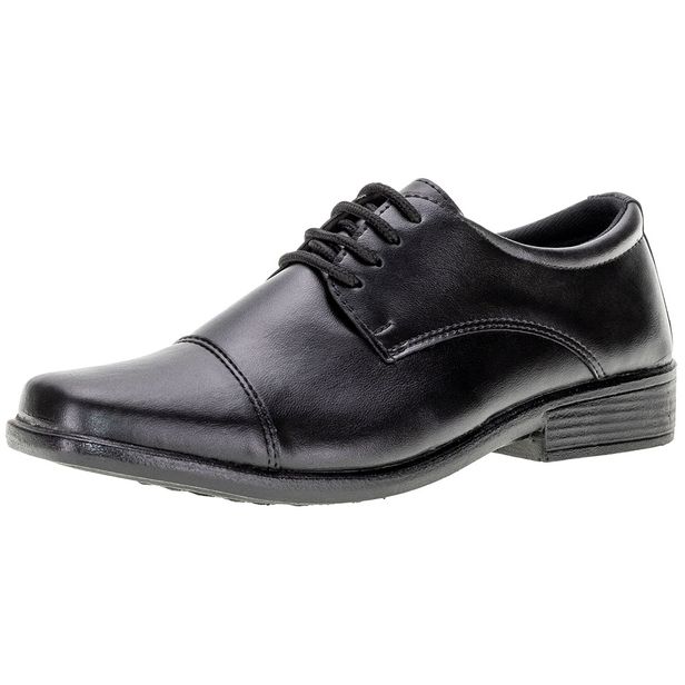 Sapato Infantil Social Polo Start - 801 PRETO 33